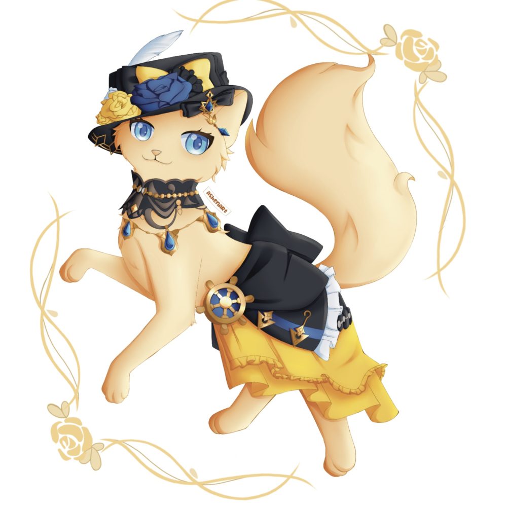 Navia Kitty Sticker