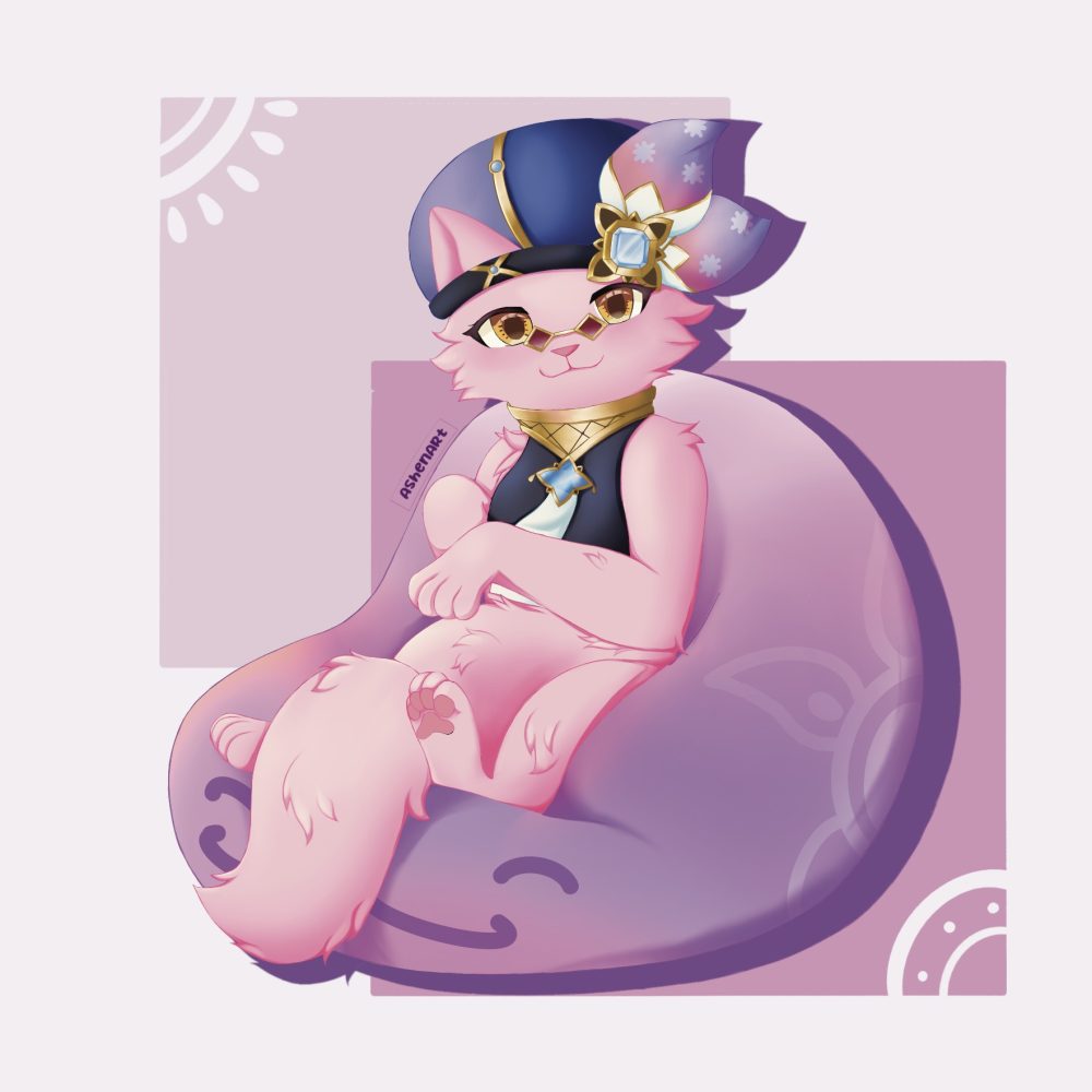 Dori Kitty Sticker