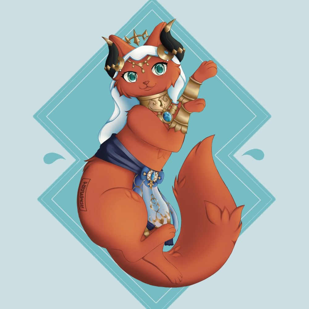 Nilou Kitty Sticker